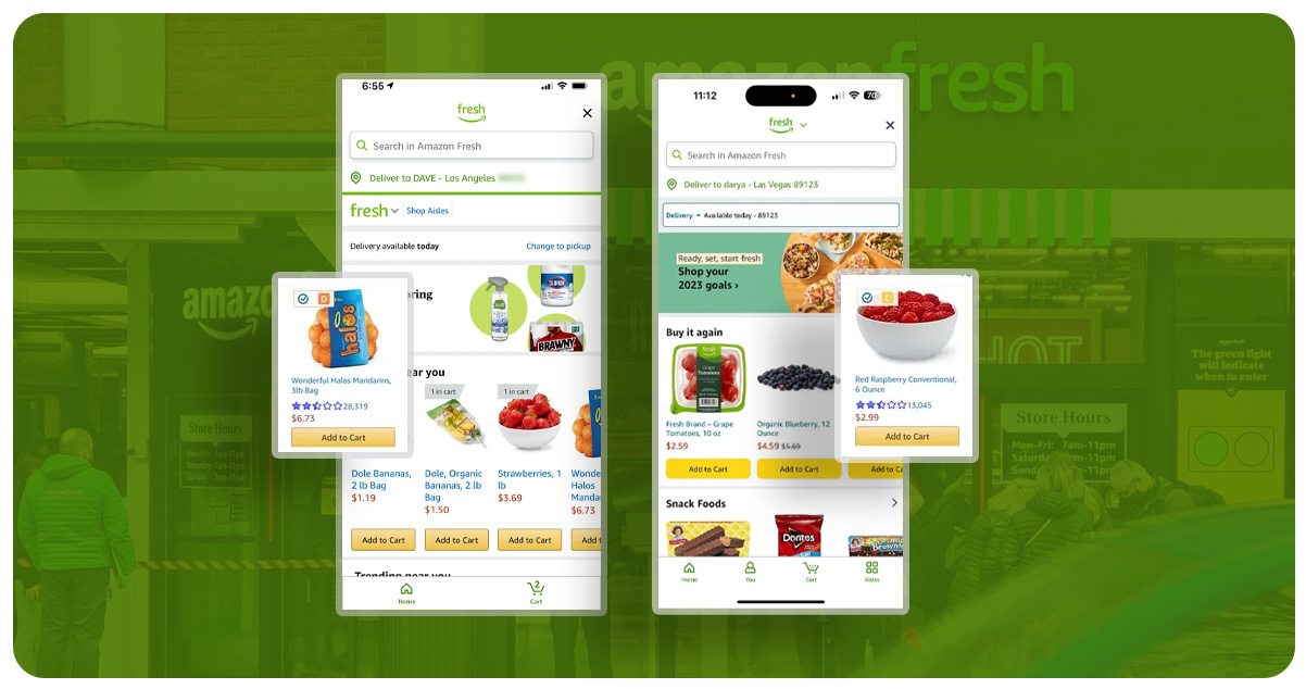 Why Scrape Amazon Fresh Grocery App Data
